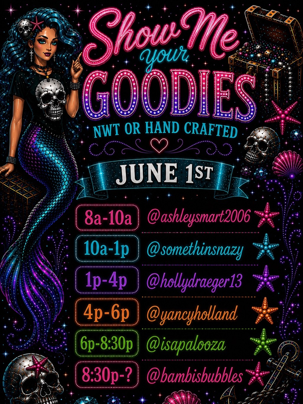 Show Me Your Goodies Live Share Show Train 🚂 NWT or Handcrafted Items
